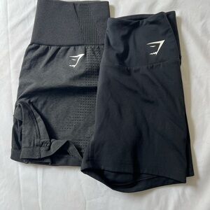 Black Women's Gymshark Shorts